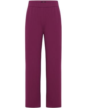 Zero Stoffhose Mit Elastischem Bund 28 Inch - Lila
