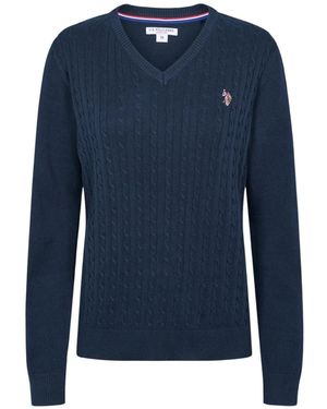 U.S. POLO ASSN. Pullover Uwbell - Blau