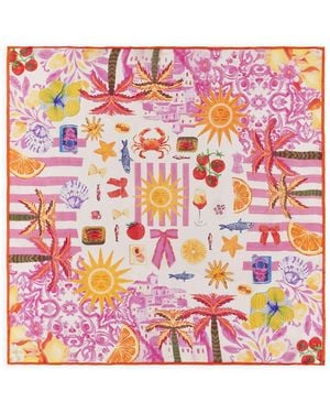 Codello Tuch Aus Reiner Seide - Pink
