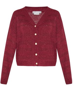 Usha Strickjacke - Rot