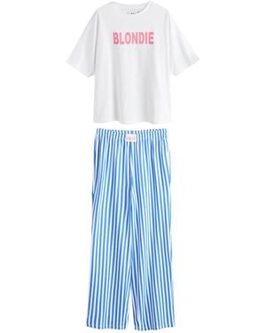 Next Pyjama - Blau