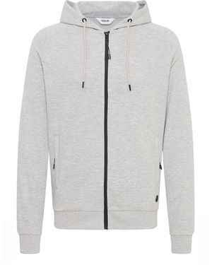 Solid Sweatjacke Gelbert - Grau