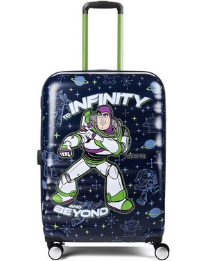 American Tourister Trolley Wavebreaker Disney - Blau