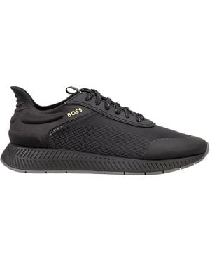 BOSS Sneaker Titanium Runn - Schwarz