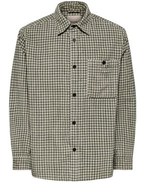 Only & Sons Hemd Onswaleed - Grau