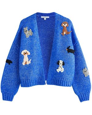Next Strickjacke - Blau