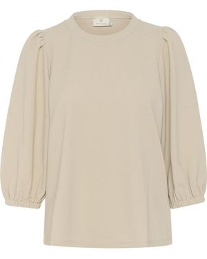 Kaffe Bluse Kajanne - Natur