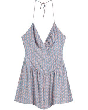 Bershka Jumpsuit - Blau