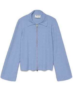 Aware Strickjacke Vmhanna - Blau