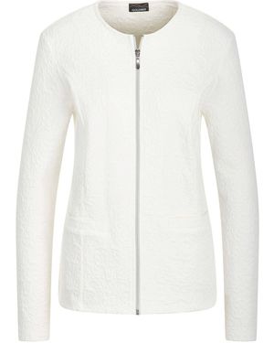 Goldner Jacke - Weiß