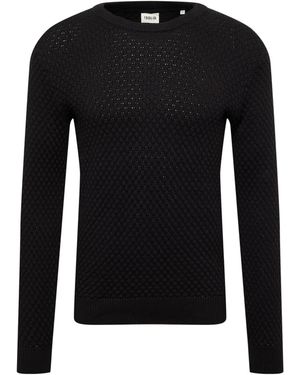 Solid Pullover Clive - Schwarz