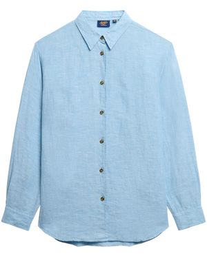 Superdry Bluse - Blau