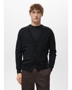 Mango Strickjacke Willyc - Blau