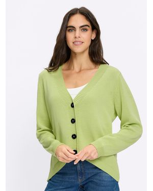 heine Strickjacke - Grün
