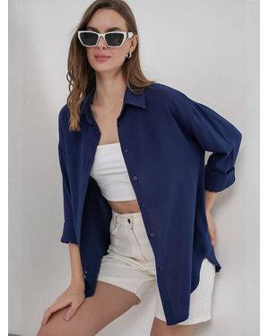 Bigdart Bluse - Blau
