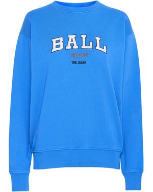 Ball Rundhalspullover Baltaylor Sweat - Blau