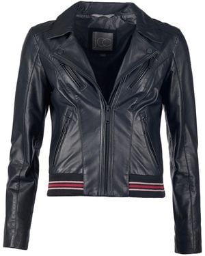 JCC Lederjacke - Blau