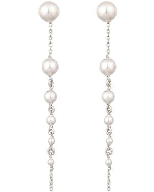 Elli Jewelry Ohrringe Pearl - Weiß