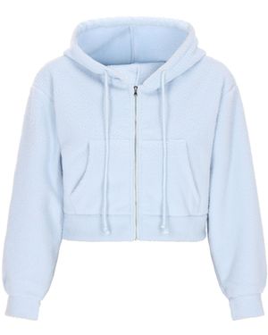 swirly Sweatjacke 'Back To School' - Blau