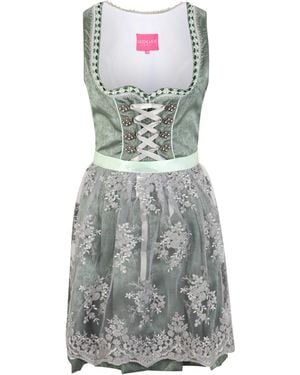 Krüger Madl Dirndl - Grau