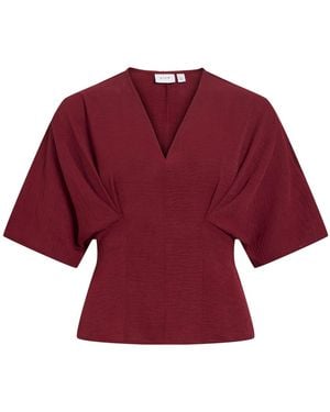 Vila Bluse - Rot