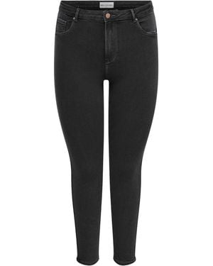 Only Carmakoma Jeans Carstorm - Schwarz