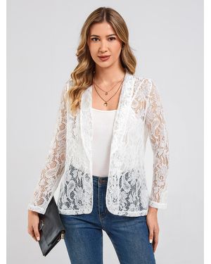 LAPA PLUS Strickjacke Tops - Weiß