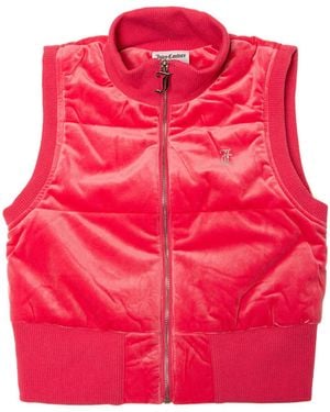 Juicy Couture Sleveless Puffer - Pink