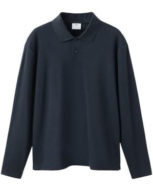 Mango Poloshirt Garethp - Blau