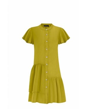 FRESHLIONS Blusenkleid Jolin - Gelb