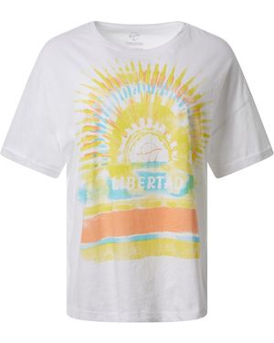 Timezone T-Shirt Casa - Weiß
