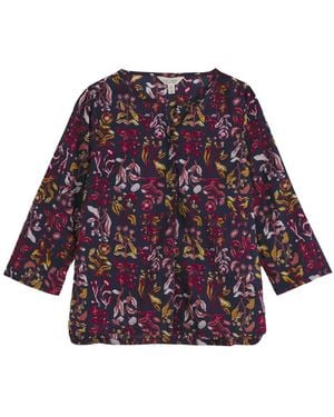 Seasalt Cornwall Bluse Watercolour Sketch - Lila