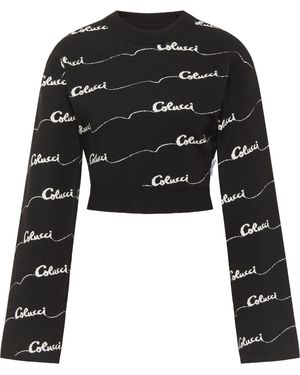 carlo colucci Pullover - Schwarz