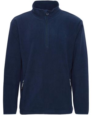 North Bend Fleecepullover Cotas - Blau