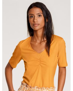 CALIDA Schlafshirt Favourites - Orange
