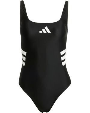 adidas Originals Sportbadeanzug 3-Stripes U-Back - Schwarz