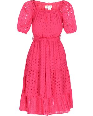 IZIA Kleid 'Boho' - Pink