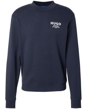 HUGO Sweatshirt Nespon - Blau