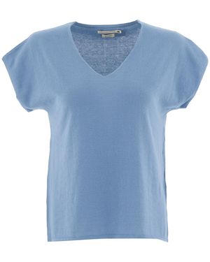 ORGANICATION Pullover - Blau