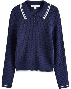 Next Pullover - Blau