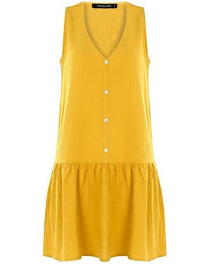 FRESHLIONS Kleid 'Penelope' - Gelb