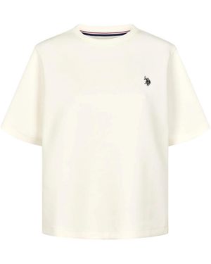 U.S. POLO ASSN. Pullover Uwmaddie - Weiß