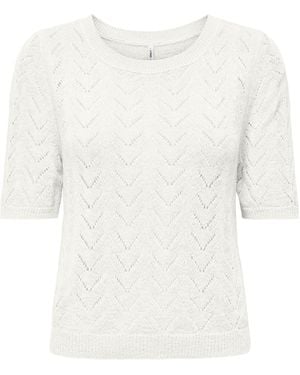 ONLY Pullover Onlsunny - Weiß