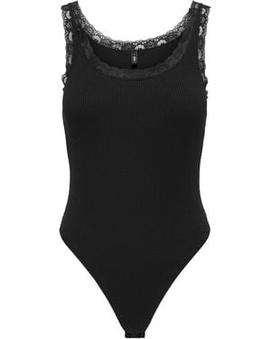 ONLY Shirtbody Onlvini - Schwarz