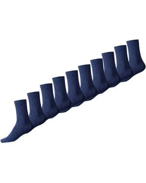 Millo Socken Cosy Twist 10 - Blau