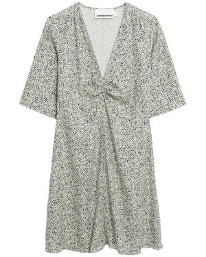 ARMEDANGELS Kleid Lilaat Waterdrop - Grau