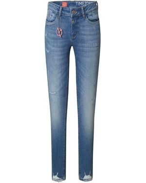 Timezone Skinny-Fit-Jeans Sanya Tz - Blau
