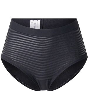 Spanx Invisible Cotton Brief - Blau