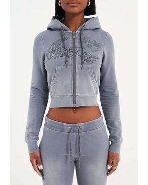 Ed Hardy Sweatjacke - Blau