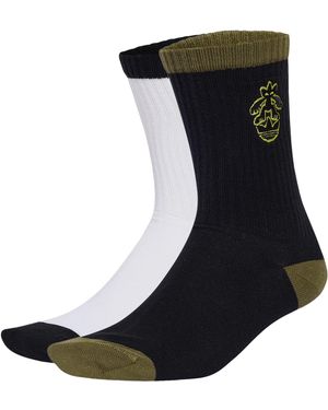 adidas Skate Crew Socken 2 Paar - Schwarz